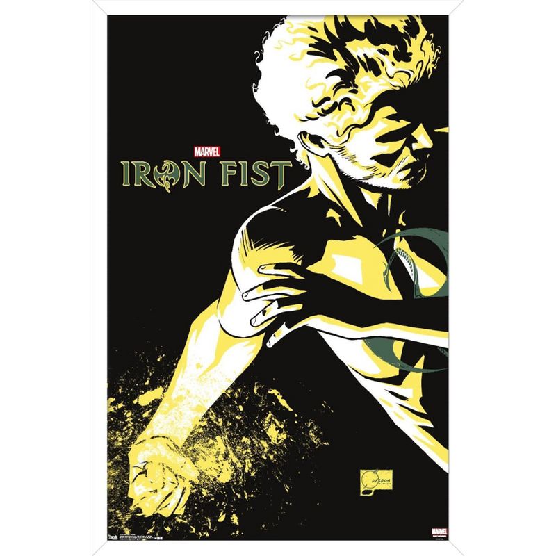 Trends International Marvel Comics TV - Iron Fist - Promo Framed Wall Poster Prints, 1 of 7