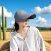 Anna-Kaci Women's Sporty Wide Brim Sun Visor Hat with Adjustable Back Strap Lightweight UV Protection Cap for Outdoor Activities - 3 of 4
