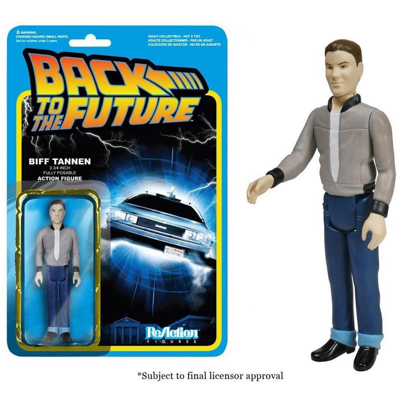 Funko Back to the Future 3 3/4" ReAction Action Figure Bundle: Biff & George McFly, 3 of 4