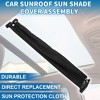 Unique Bargains Car Sunroof Sun Shade Cover Assembly No.54107391796 for BMW X1 sDrive28i xDrive28i 17-22 Plastic Black - 2 of 4