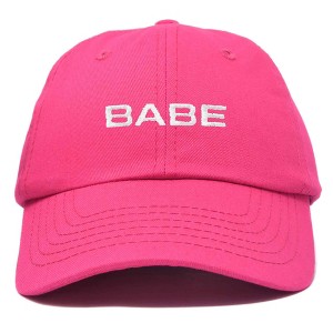Dalix Babe Embroidered Cotton Baseball Cap Adjustable Dad Hat Womens - 1 of 4