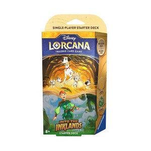 Disney Lorcana Trading Card Game: Into The Inklands Amber and Emerald Starter Deck - 1 of 3