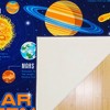 6'6"x9'6" Teach Me Education Solar System Kids' Rug Blue - Gertmenian: Educational Kids Area Rug, Bedroom Decor - 4 of 4