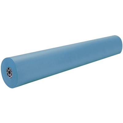 Rainbow Kraft Duo-Finish Kraft Paper Roll, 40 lb, 36 Inches x 1000 Feet, Brite Blue
