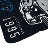 Carolina Panthers 60 x 80 Helmet Stripes Flannel Fleece Blanket