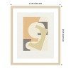 Amanti Art Paper Collage No.1 by The MIUUS STUDIO Wood Framed Wall Art Print - 4 of 4