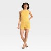 Women's Slim Fit Knit Tank Top - A New Day™ - 3 of 4