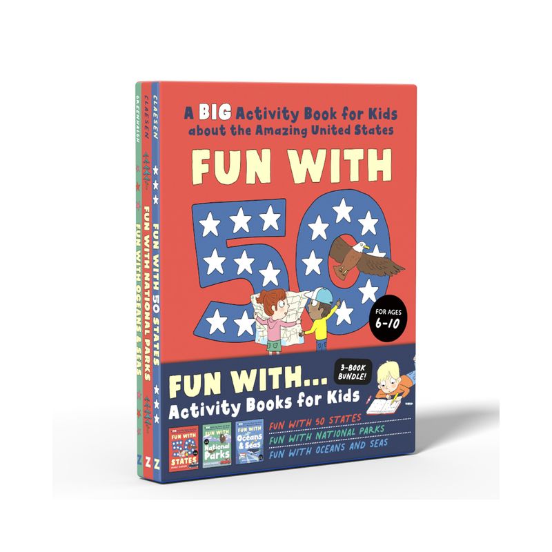 Fun Activity Books for Kids Box Set - (Fun with) by  Nicole Claesen & Emily Greenhalgh (Mixed Media Product), 1 of 2