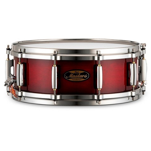 Pearl Masters Maple/Gum Snare Drum 14 x 5 in. Deep Redburst