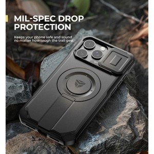 Dexnor for iPhone 16 Pro Max Case with Slide Camera Cover & Adjustable Kickstand - 1 of 3