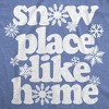 Womens Funny T Shirts Snow Place Like Home Sarcastic Winter Graphic Novelty Tee For Ladies - Crazy Dog Women's T Shirt Gift For Christmas - 2 of 4