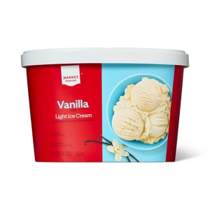 Vanilla Light Ice Cream - 48oz - Market Pantry™ - 1 of 3