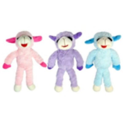 Multipet 48557325: Envy Floppy Lamb Chop Dog Toy, 7In