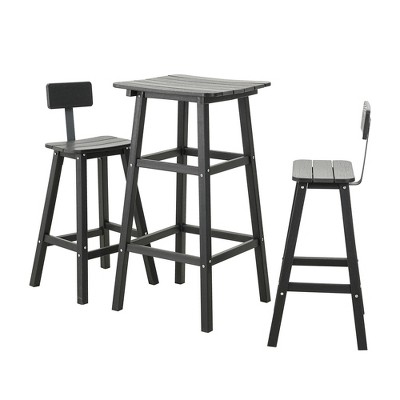 DSVIMOY Counter and Bar Stool Versatile Design for Trendy Home Bars, Black, 16.5"*19.7"*29.1"