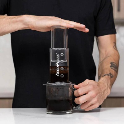 Clear Tritan Portable Coffee Press with 3-in-1 Brew Technology