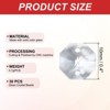 Unique Bargains Crystal Pendants Octagon Beads for DIY Lamp Arts Crafts Decoration 30 Pcs - 2 of 4