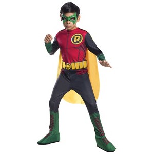 Rubie's Boys' DC Comics Photo-Real Robin Costume - 1 of 2