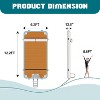 AMERLIFE Inflatable Floating Dock with Non-Slip Surface, Detachable Ladder - 2 of 4
