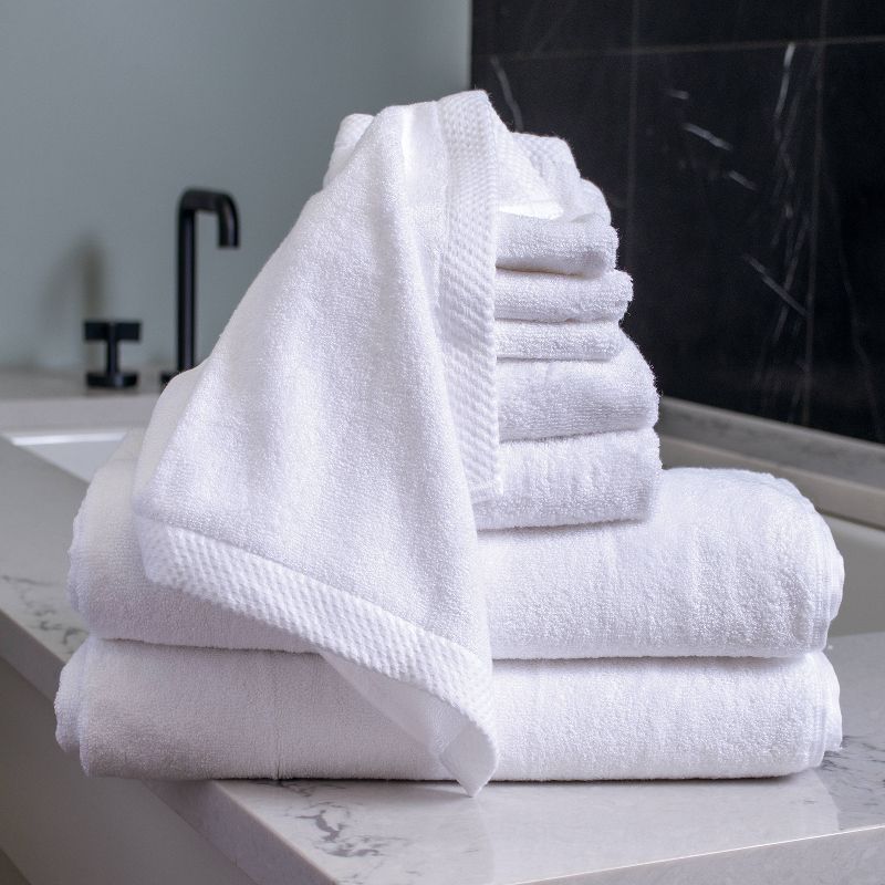 8pc Viscose from Bamboo Luxury Bath Towel Set - BedVoyage, 4 of 7