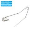 Unique Bargains Metal DIY Blankets Crafts Brooch Making Home Sewing Curved Safety Pins - 4 of 4