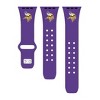 NFL Minnesota Vikings Apple Watch Compatible Silicone Band  - Purple - 2 of 3