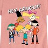 Girls' - Hey Arnold! - Group Shot Fitted Short Sleeve Graphic T-Shirt - 2 of 4