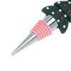 Unique Bargains Ring Christmas Tree Stopper Aluminum Alloy TPE 4.53"x1.42"x0.83" 1 Pc - 3 of 3
