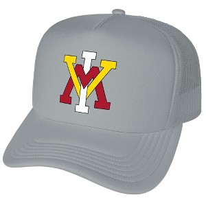 Virginia Military Institute Primary Logo Foam Trucker Cap Grey Os - 1 of 4