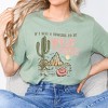 Simply Sage Market Women's Retro Wild and Free Cowgirl Short Sleeve Graphic Tee - 2 of 3