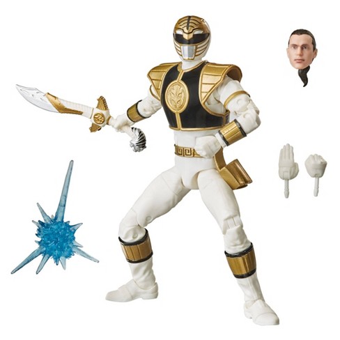 Power Rangers Lightning Collection 6 Mighty Morphin White Ranger Collectible Action Figure Target - power rangers games on roblox
