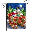 Briarwood Lane Winter Garden Flag 12x18 For Outdoor Dashing Through the Snow For Winter Garden Flag Flags For Outside - 2 of 4