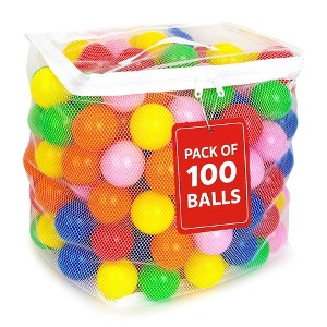 MW SPORTS Play Balls for Ball Pit - Assorted Colors 100 Balls : Target