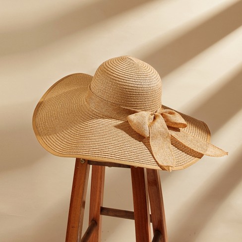 Packable Paper Straw Floppy Hat - Shade & Shore™ : Target