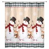 Avanti Linens Friends Gather Shower Curtain & Hook Set - 2 of 3