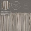 Ashmont Ticking Stripe Shower Curtain 72x72 VHC Brands - 4 of 4