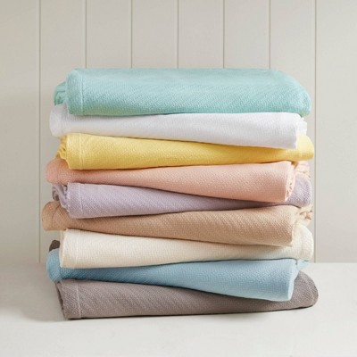 King Lilac Liquid Cotton Machine Washable Blanket