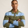 Lands' End Men's Long Sleeve Fuzzy Sweater Polo - 4 of 4