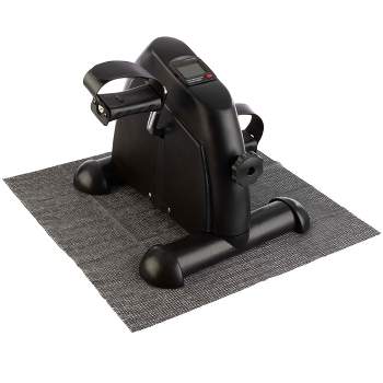 Leisure Sports Calorie Counting Stationary Exercise Peddler – Black