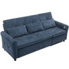 Whisen 82" 3-Seater 2-in-1 Sofa with Bed & Recliner - 4 of 4