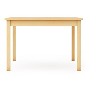 Guidecraft EdQ Toddler Table - Natural: Rectangle Wooden Activity Table for Kids, 30"x48" | Toddler Desk for Playroom, Preschool & Daycare - 3 of 4