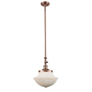 Oxford - 1 Light Mini Pendant In Traditional Style-15 Inches Tall and 11.75 Inches Wide - 1 of 1