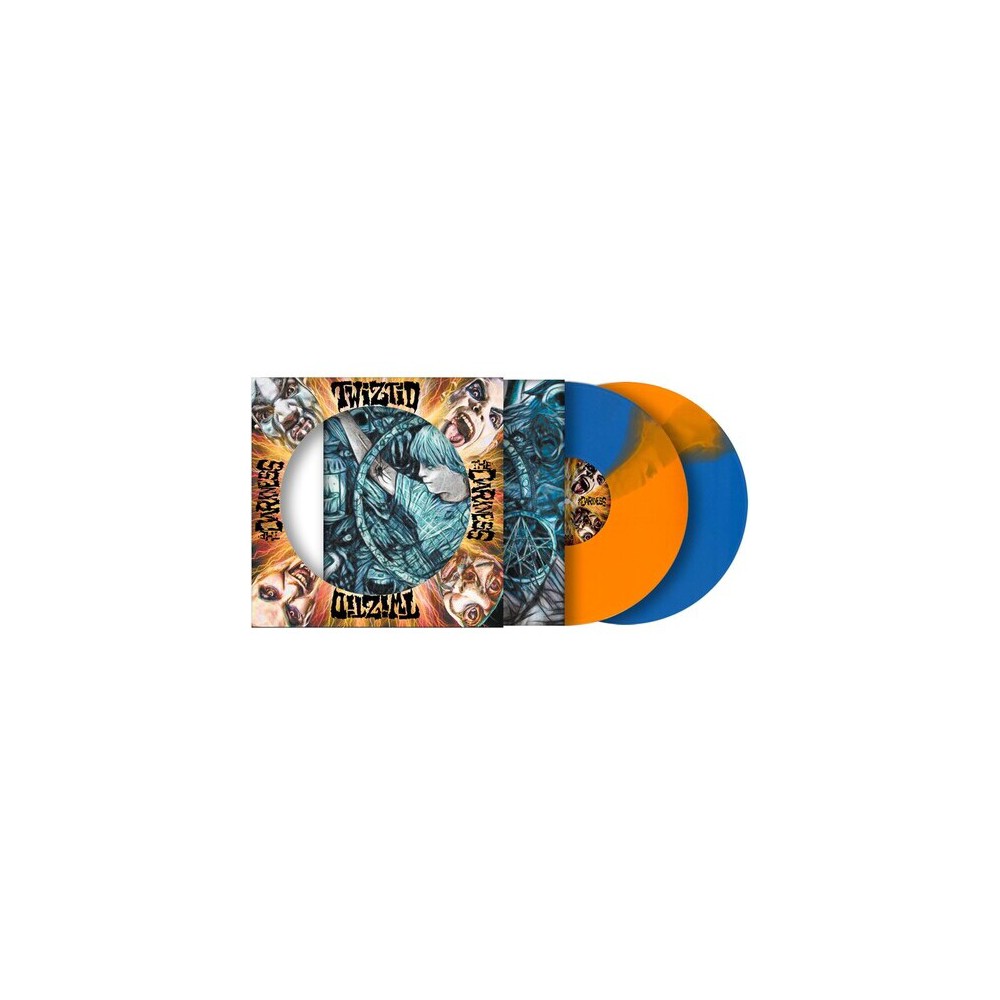 Twiztid - The Darkness (Explicit Lyrics Colored Vinyl Blue Orange Die-Cut)