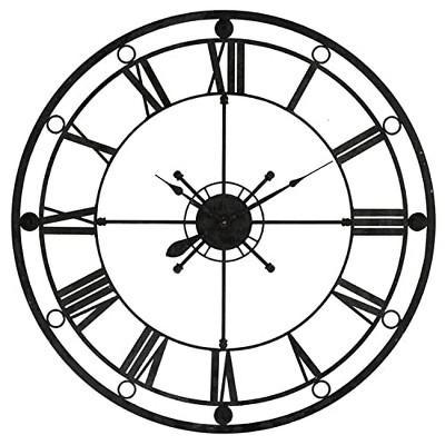 Yosemite Home Decor Transitional Tower Clock Wall Clock