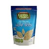 Natures Earthly Choice Raw Shelled Hemp Seed - Case of 6/8 oz - 2 of 3