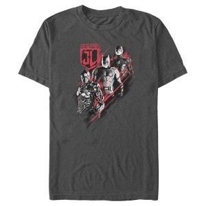 Men's Zack Snyder Justice League Triple Threat Team T-Shirt - 1 of 4