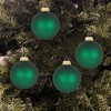 Christmas By Krebs - 67mm / 2.625" Designer Glass Baubles [8 Pieces] - 3 of 4