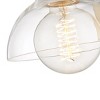 Mitzi Riley 1 - Light Vanity in  Aged Brass Clear Shade - 2 of 4