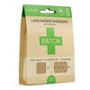 PATCH Adhesive Bandages with Aloe Vera, Rayon from Bamboo, 10 Count, 5 Packs, 50 Total - 2 of 4