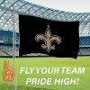 NFL New Orleans Saints 3 x 5 Outdoor Durable House Flag with Grommets | Sport Team Flag & Banner | Indoor Wall Decor Flag - 2 of 4