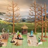 Monster Protectors Townsfolk Mini Fantasy Figures- 8pc Hand-Painted Fieldworkers Non Player Character Miniatures -1" Hex-Sized Use w Tabletop Games - 4 of 4